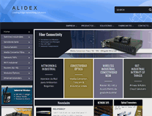Tablet Screenshot of alidex.es